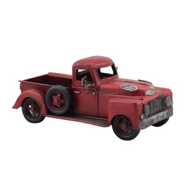 Small Vintage Iron Trucks (Red/Red)