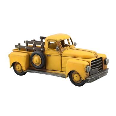 Small Vintage Iron Trucks (Yellow)