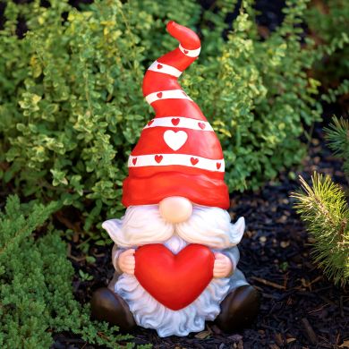 “The Valentinos” Valentine’s Day Garden Gnomes Style 5