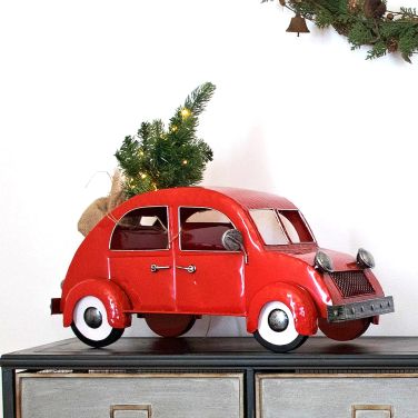 1970's Inspired Christmas Tree Car